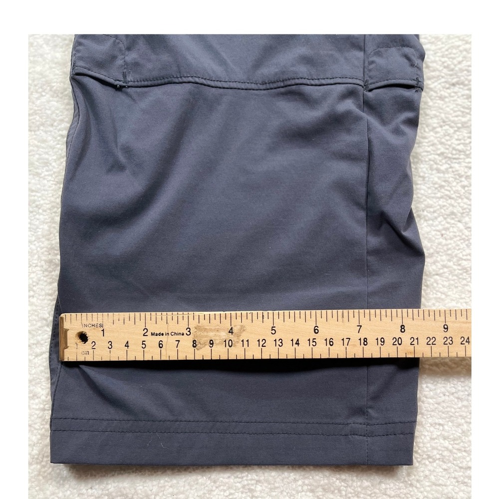 Columbia Women's Size 16 Short Convertible Hiking Pants Navy Blue Outdoor Gear - Picture 7 of 12